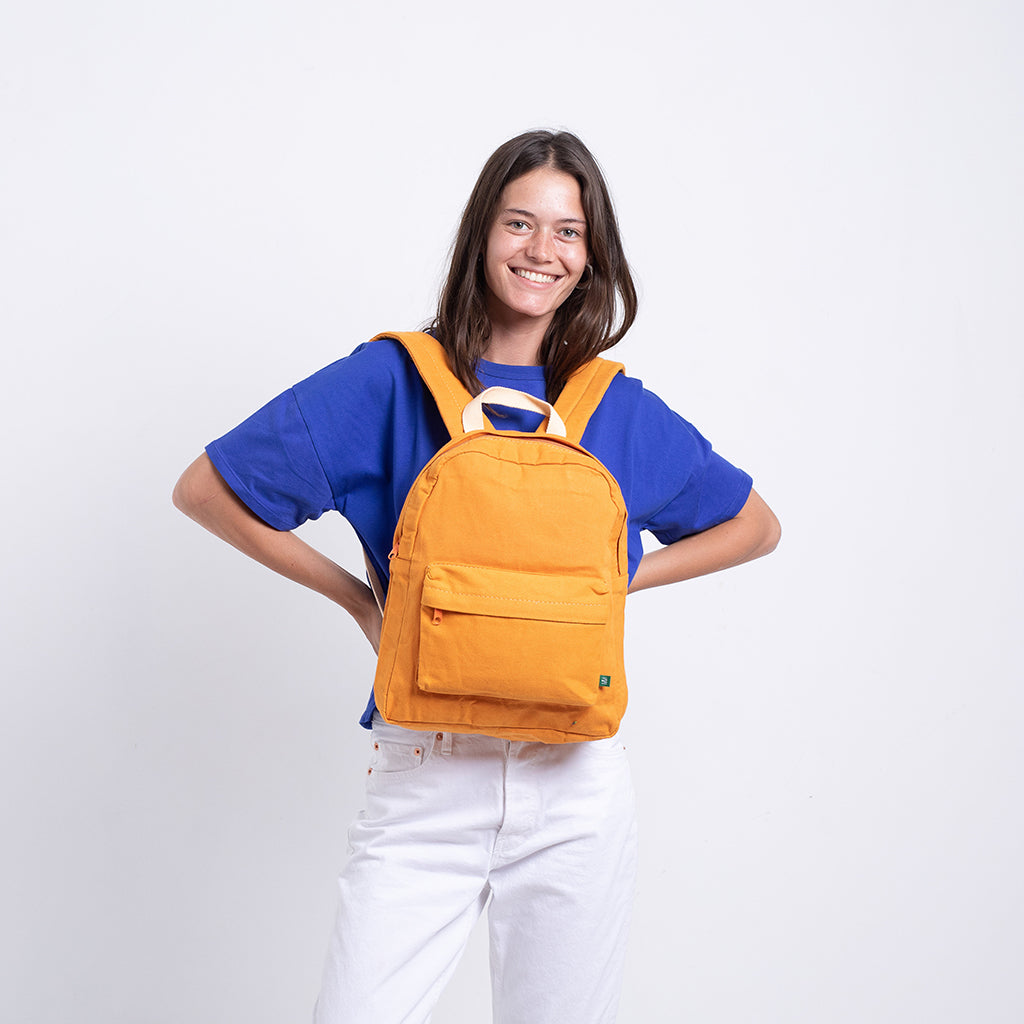 mini canvas backpack, back to school, small backpack, canvas backpack, canvas laptop bag, canvas rucksack, handmade bag, laptop backpack, travel backpack, women backpack, mens backpack, pink backpack, backpack woman ||OrangeCanvas||