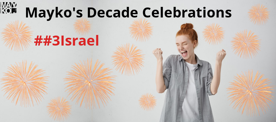MAYKO'S DECADE CELEBRATIONS - INTERVIEWS WITH THE MAYKO FAMILY FROM AROUND THE WORLD #3ISRAEL