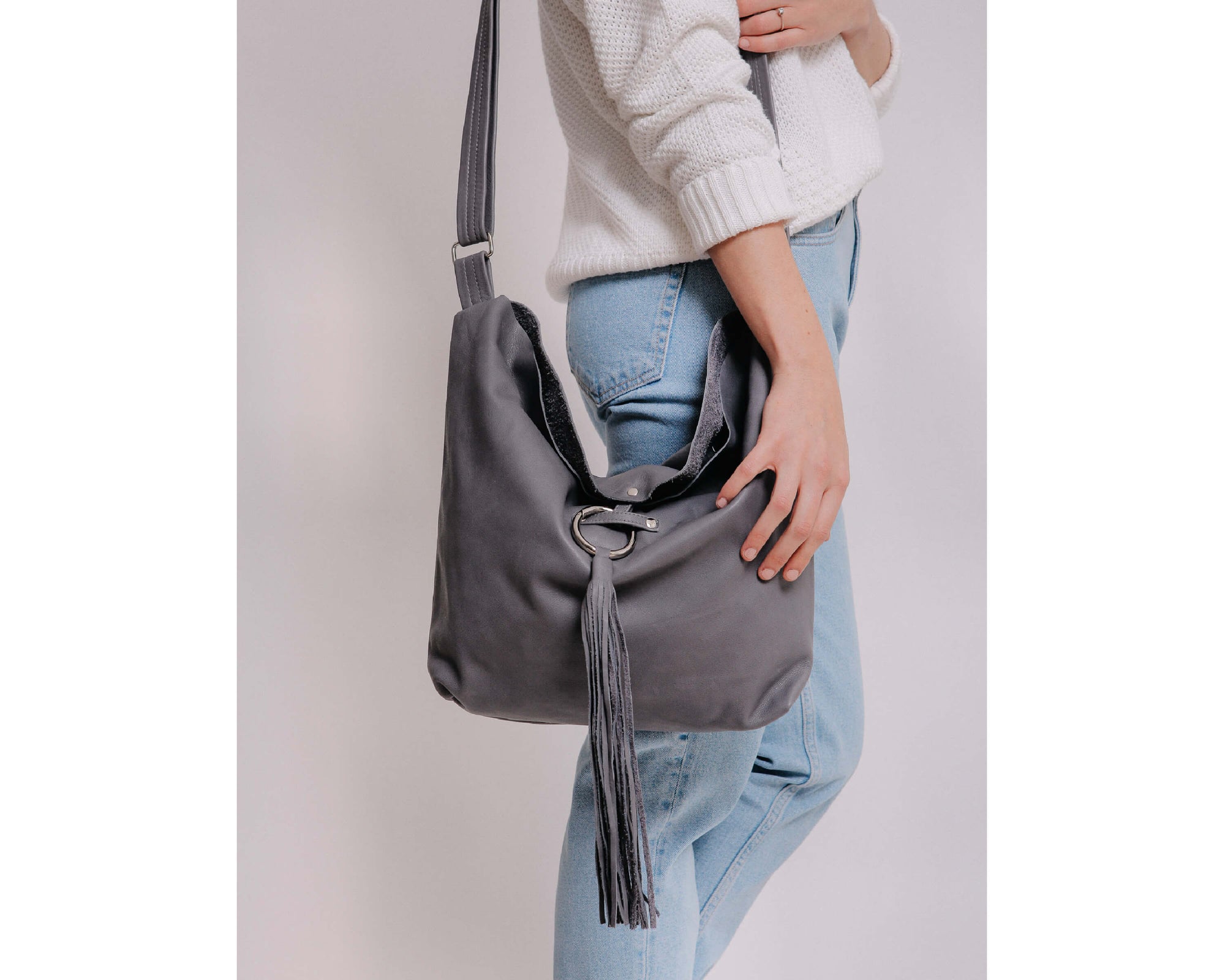 Rowallan Handmade Brown Soft Leather Bag handbag - Đức An Phát
