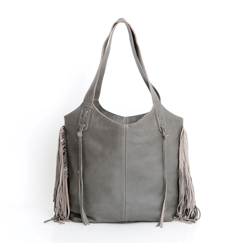 Zilleria Fashionable Grey Ladies Leather Hand Bag, Size: 15x7 Inch(lxw) at  Rs 950 in Mumbai