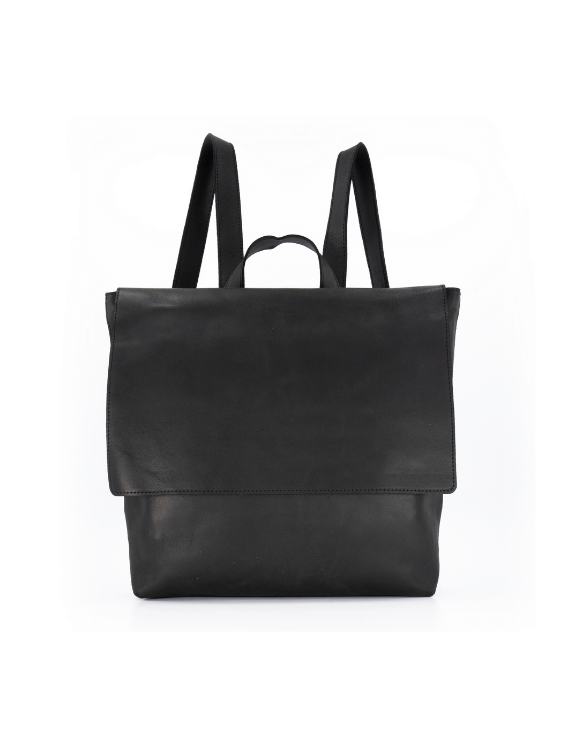 Buy The Graduate, Dark Brown Leather Handmade Backpack Online in India –  Tiger Marrón