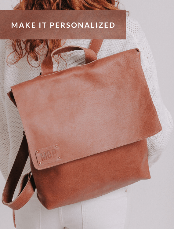 Leather Backpack | Backpack Purse | Leather Backpack Women | Laptop Bag | Personalized Leather Bag | Leather Diaper Bag | Gift For Her | Bag ||Cinnamon||