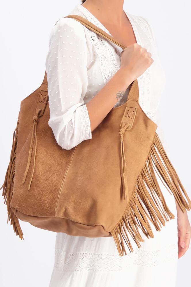 Leather Shoulder Bag, Laptop Tote, Laptop Bag, Large Leather Tote, Personalize Tote Bag Women,Work Bag , laptop bag, bohemian bag, leather fringe purse bag, Camel leather bag, ||Camel||