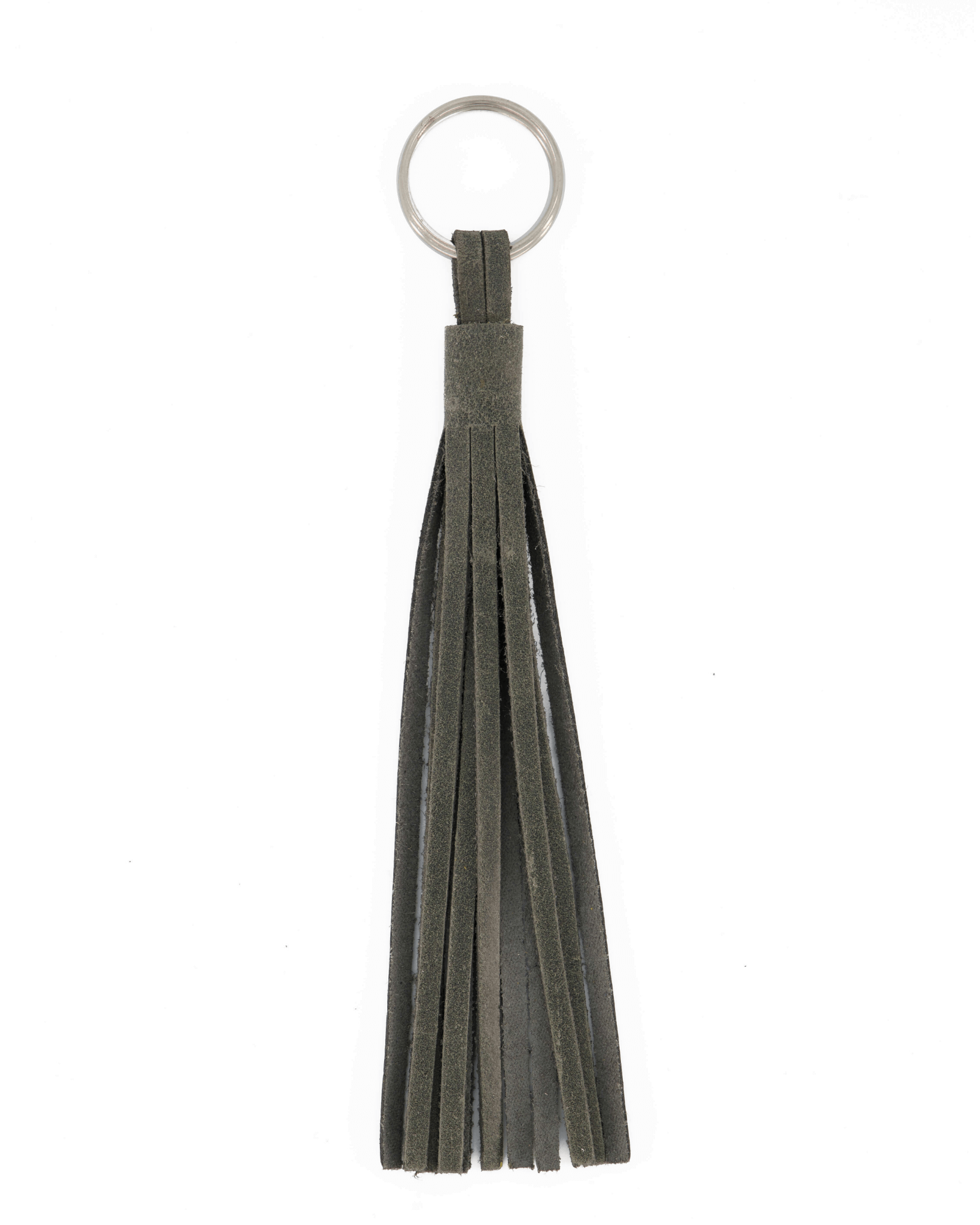 Leather Keychain Strap, Fringe Tassel, Leather Accessory