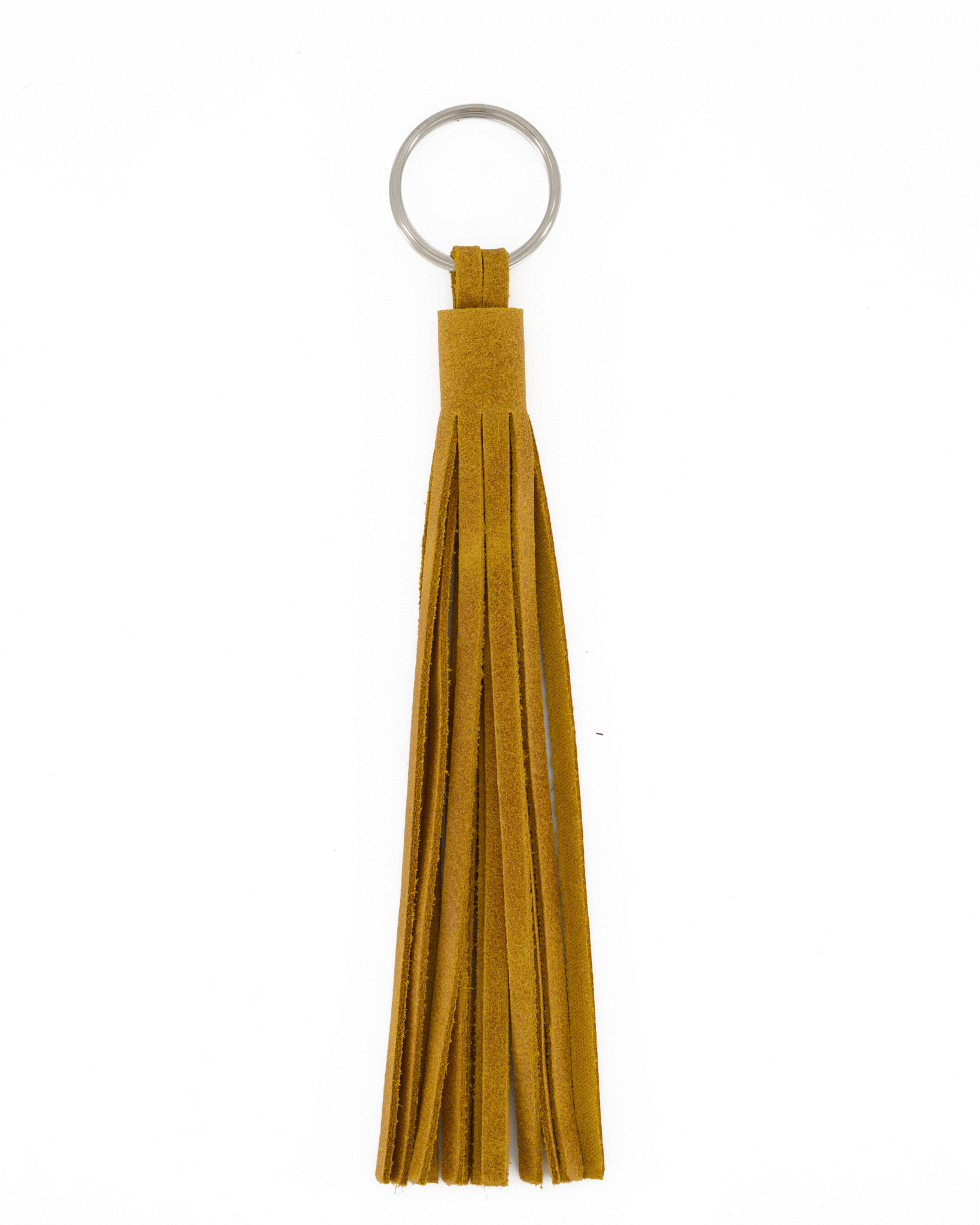 Leather Keychain Strap, Fringe Tassel, Leather Accessory