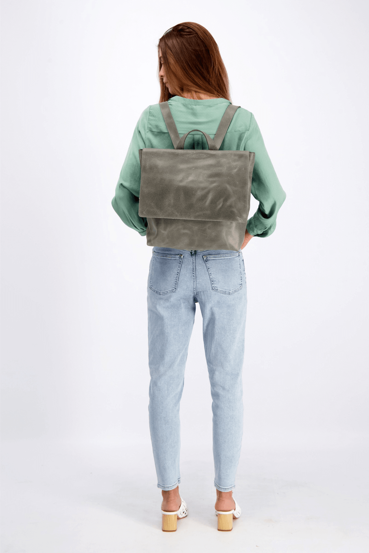 Grey Backpack (3109823) | UZZI