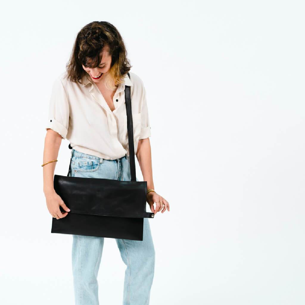 Leather Computer Bag, Laptop Handbag Purse | Mayko Bags