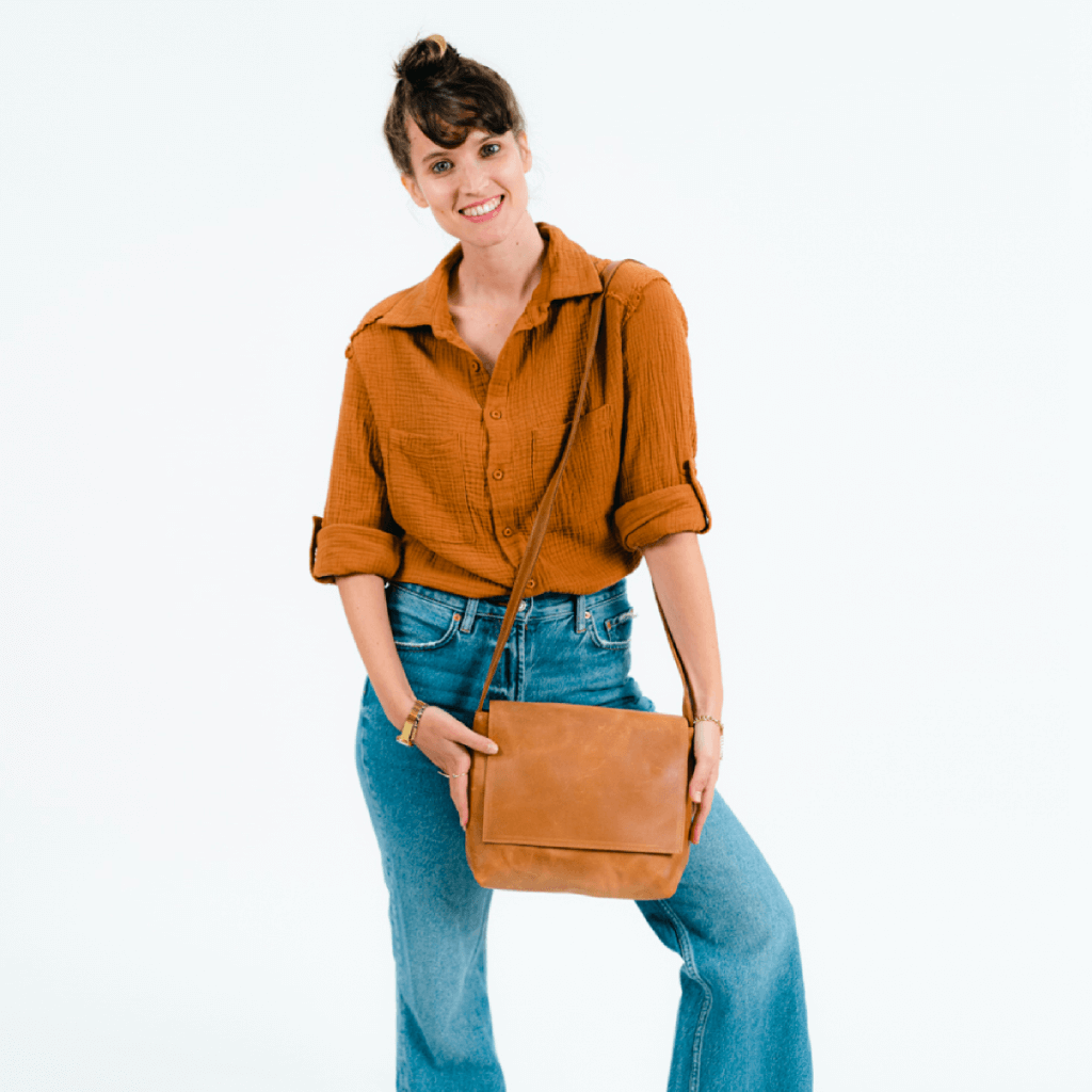 Sac best sale real leather