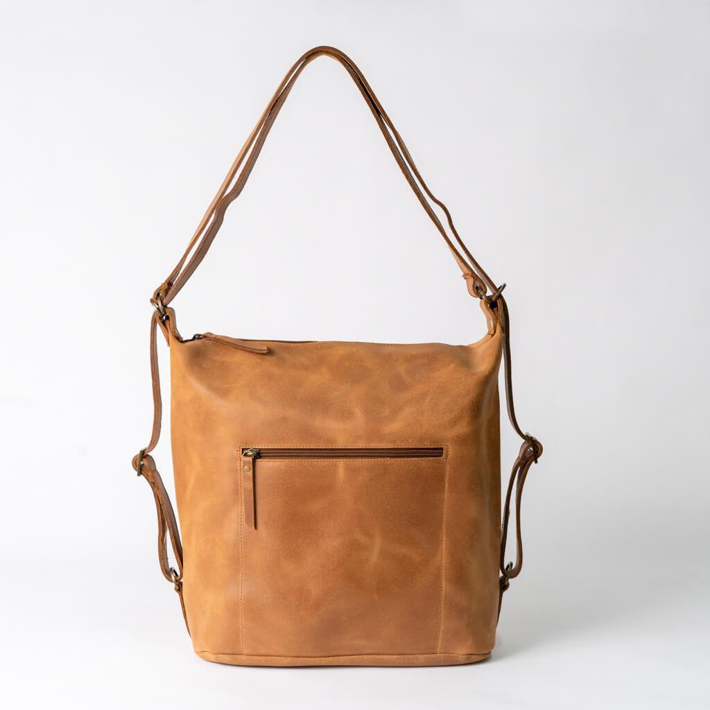 Mayko Bags Leather Hobo Crossbody Bag