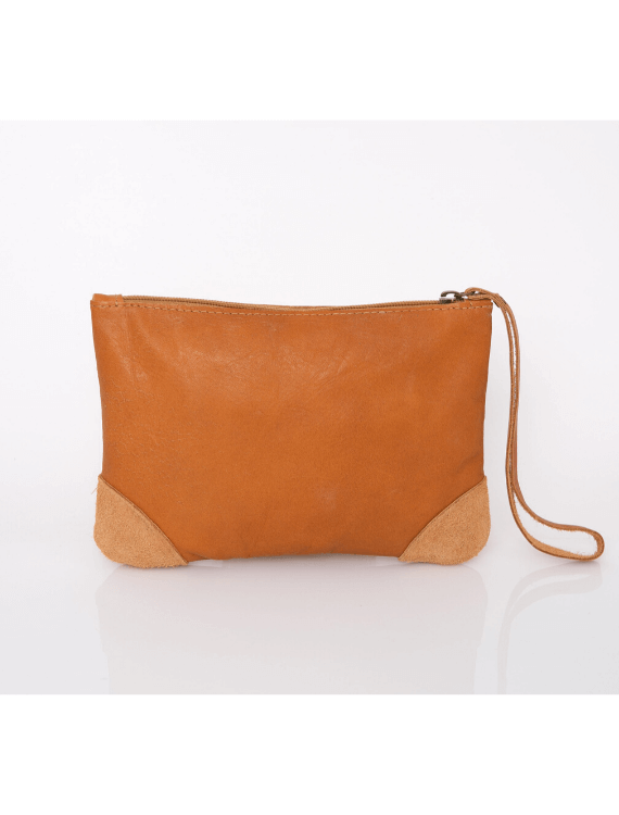 Handmade Leather Cute Camel Small Shoulder Bag Personalized