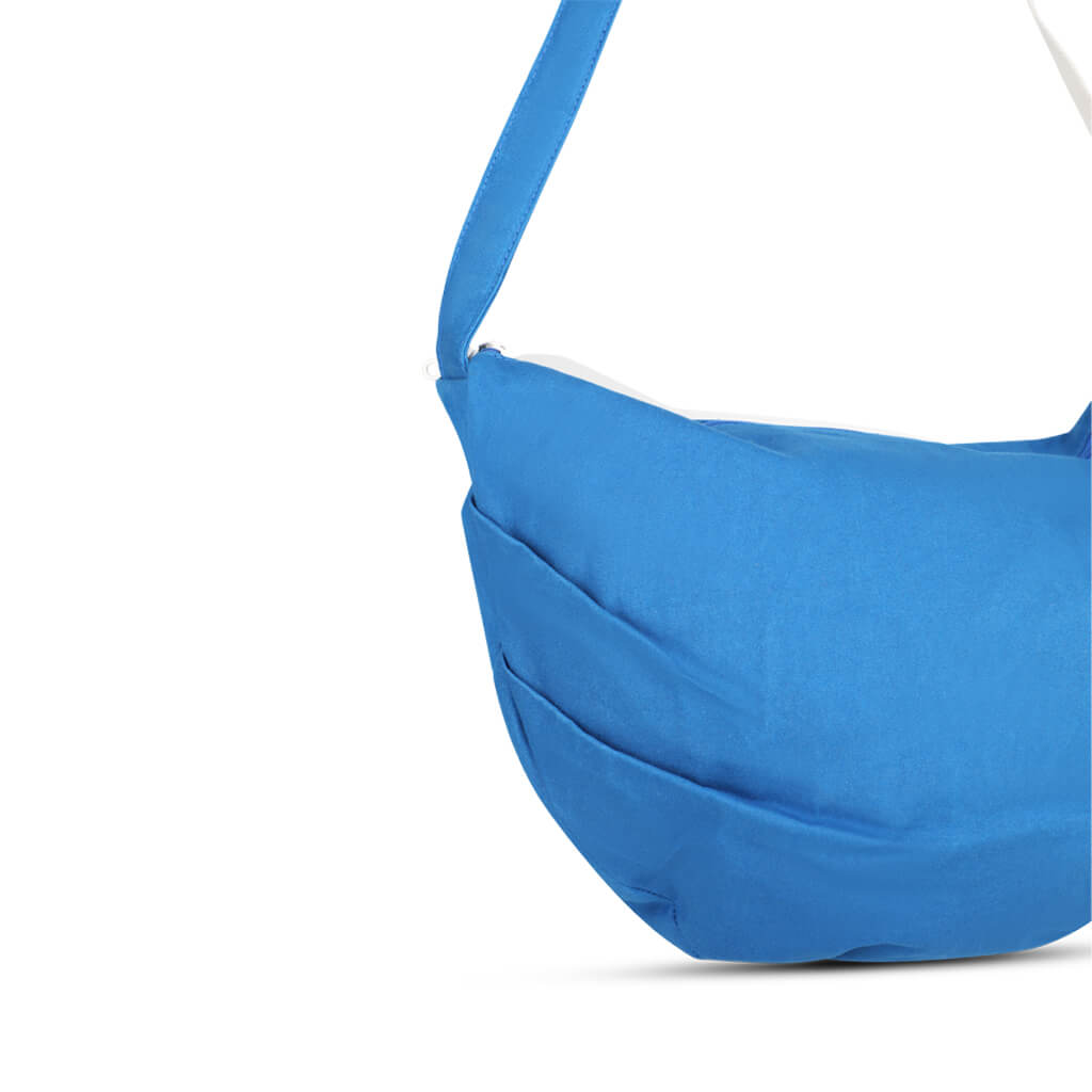 Blue cross body bag - Blue shoulder bag - Blue boho bag