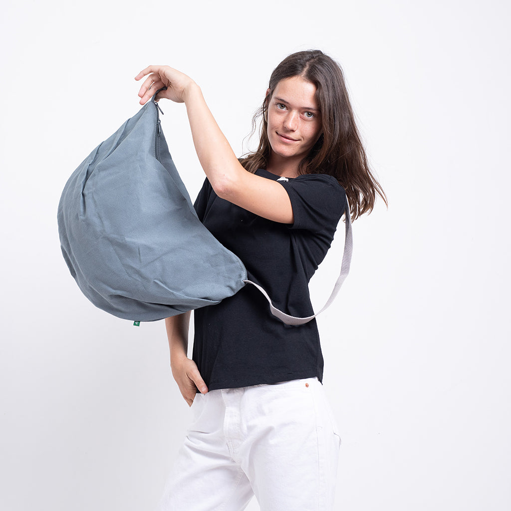 AmHoo Canvas Crossbody Bag for Women Genuine Leather Messenger Purse Handbags Shoulder Bag Hobo Totes Black