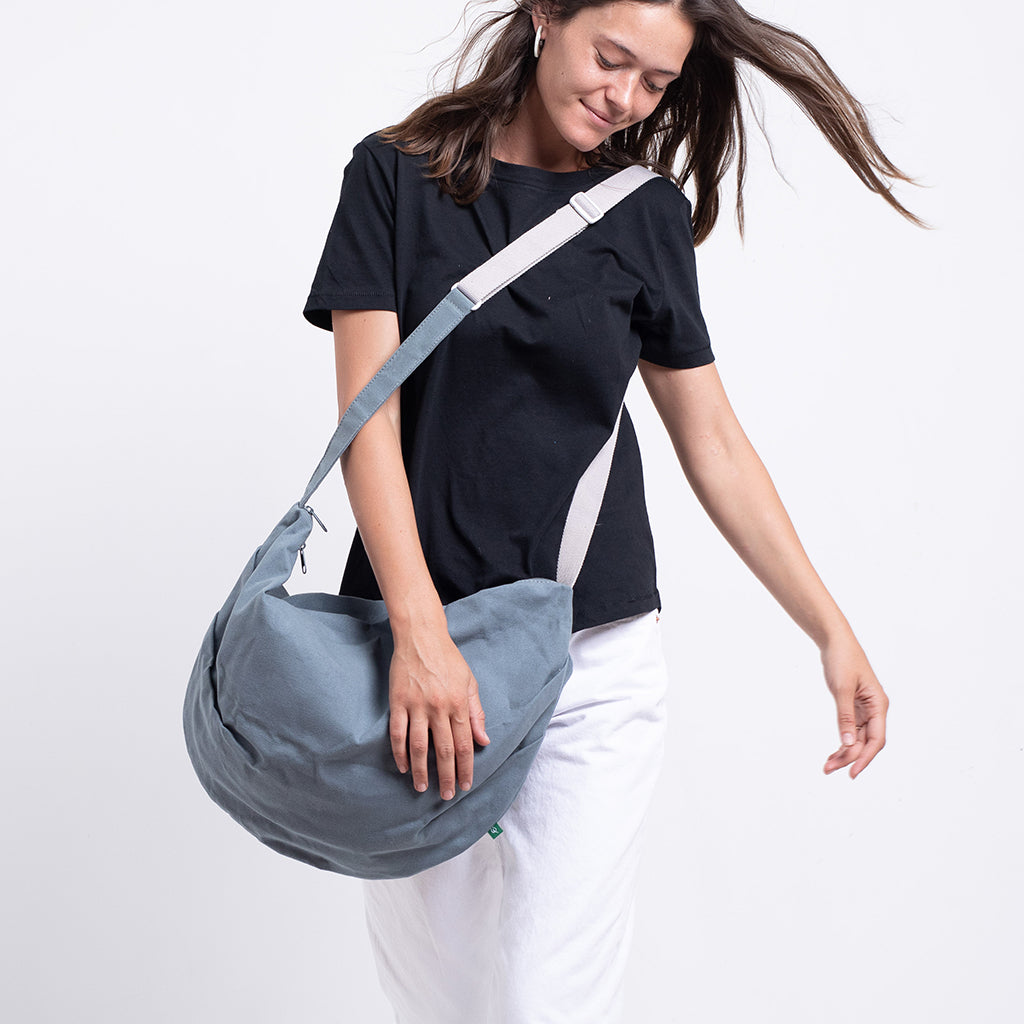【BAON】Linho Canvas Cross Bag Canvas Tote Bag, Crossbody Bag, Vintage Style Handbags