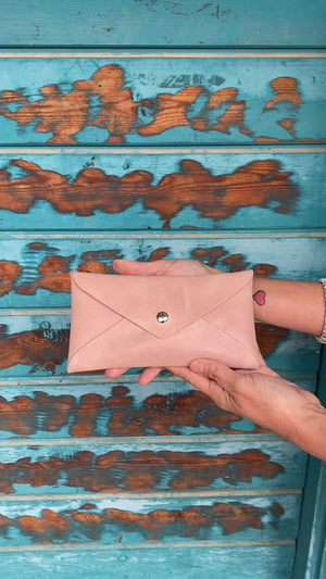 Leather Pouch, Envelope Pouch, Small Accessories