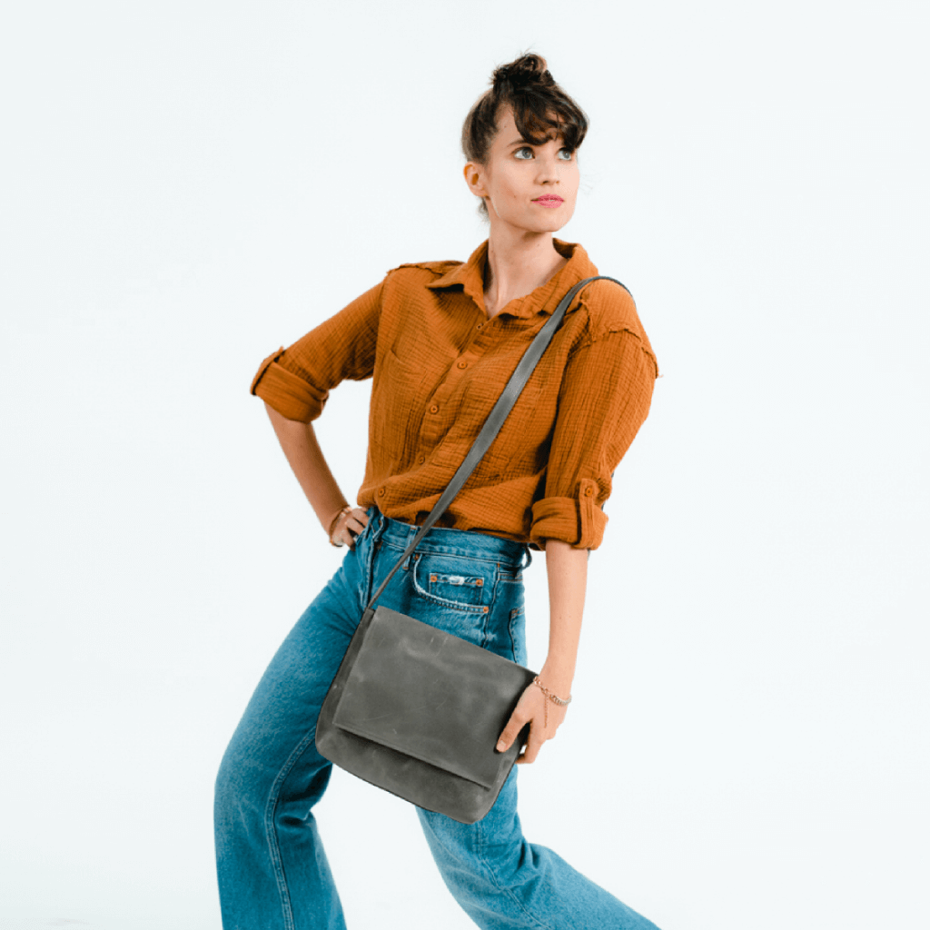 Mayko Bags Italian Leather Crossbody Mini Bag