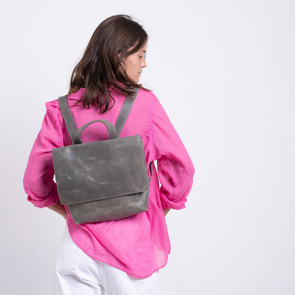 Women s Stylish Leather Backpack Everyday Woman Backpack Mayko Bags