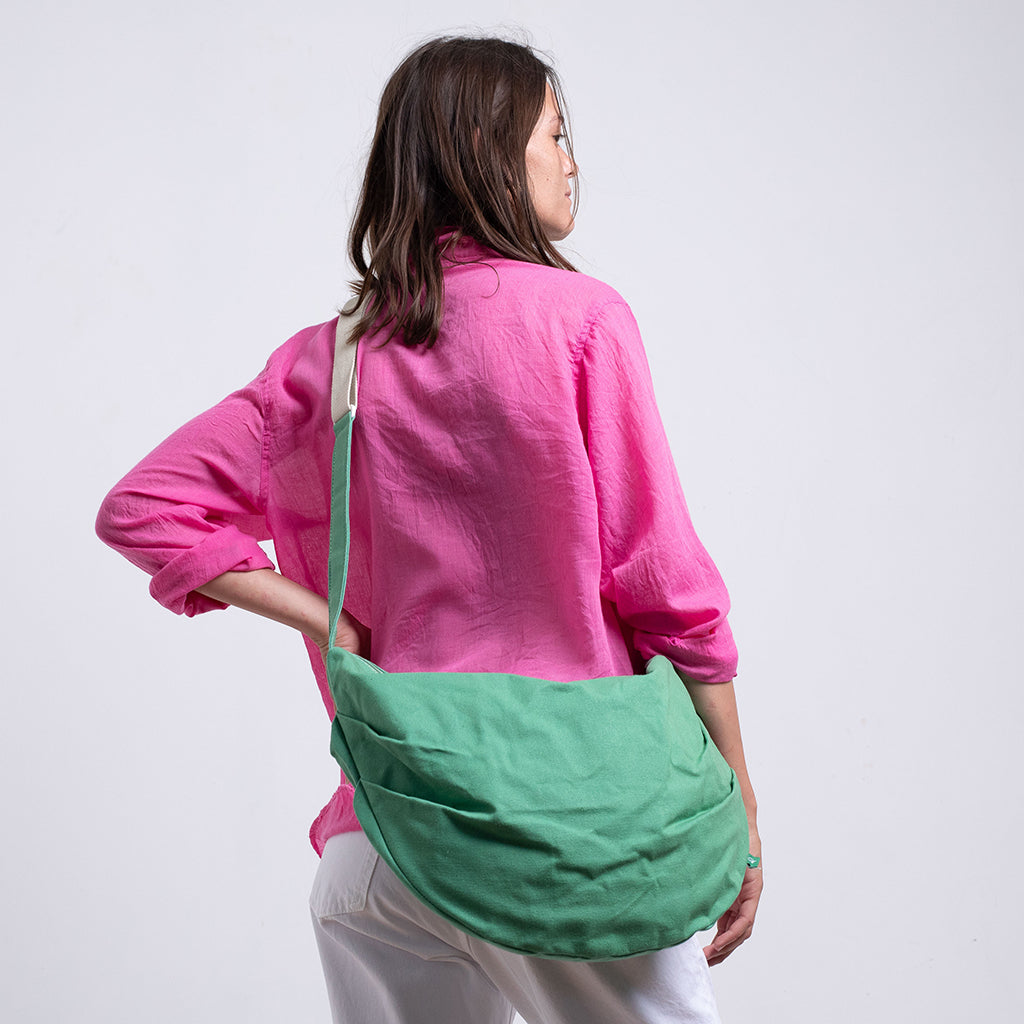 Mayko Bags Stylish Handmade Leather Crossbody Hobo Bag
