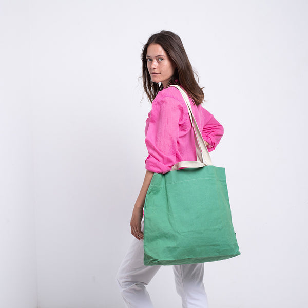 Waxed Canvas Tote Bag, Oversized Tote Bag