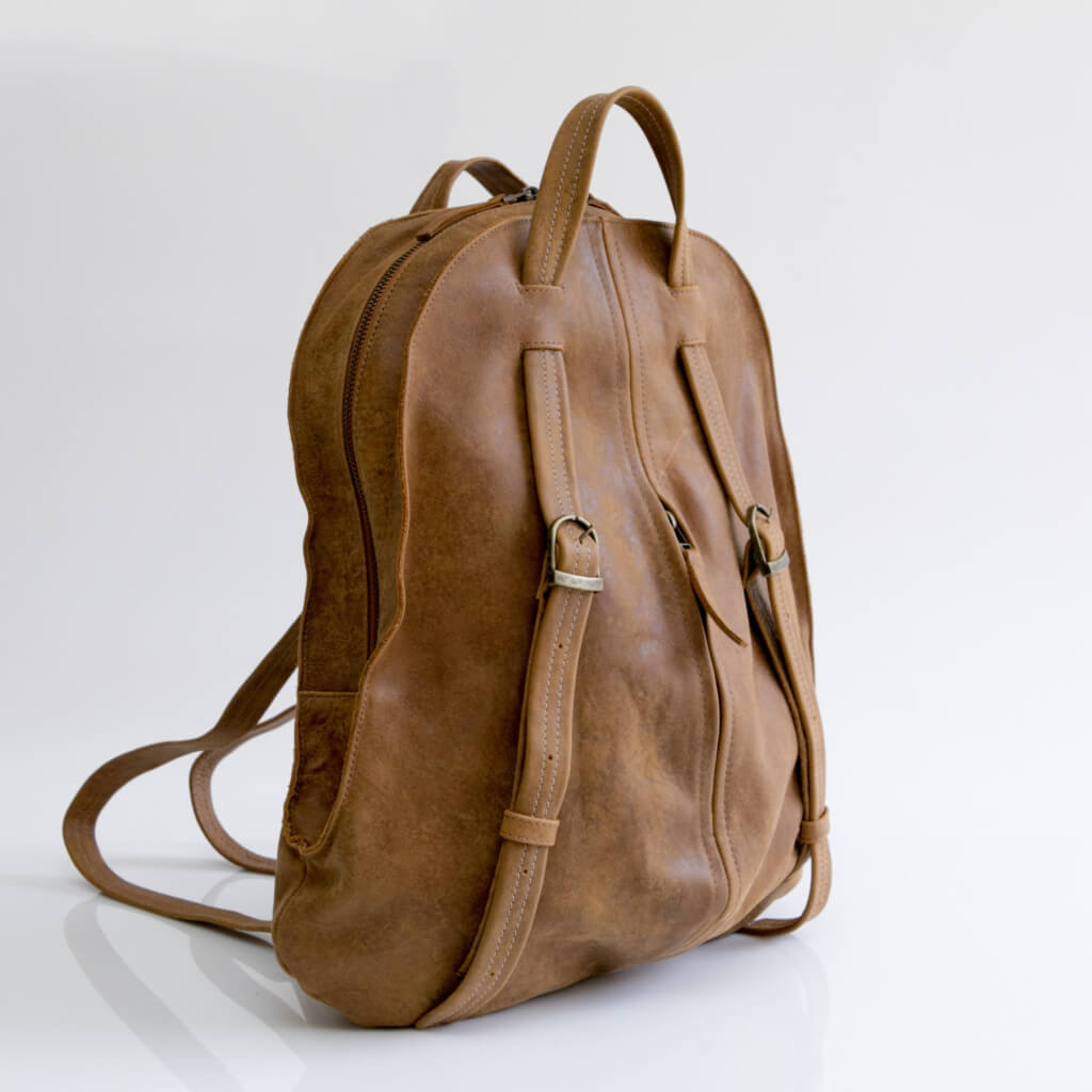 MINI JOURNEY LEATHER BACKPACK TAN – Will Leather Goods