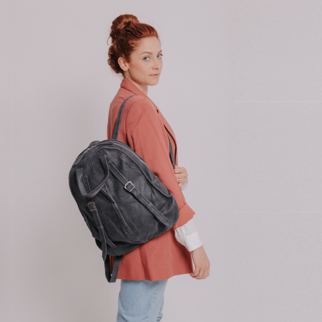 Best Leather Laptop Backpack Bag Purse – iLeatherhandbag