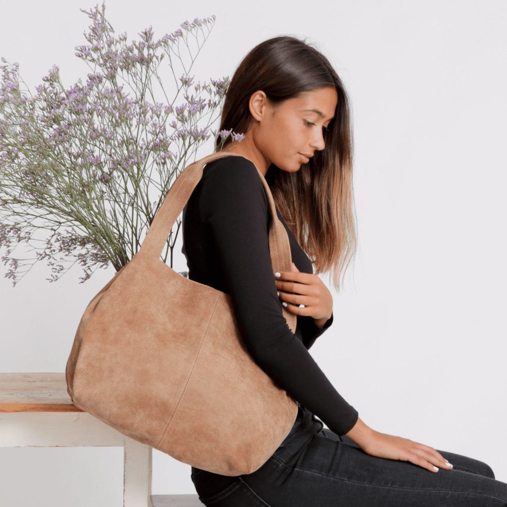 Time Resistance Leather Handbag - Top Handle Bag - Full-Grain Leather Purse  for Women (Black): Handbags: Amazon.com