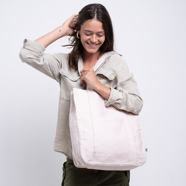 Waxed Canvas Large Tote Oversized Weekender Bag Mayko Bags