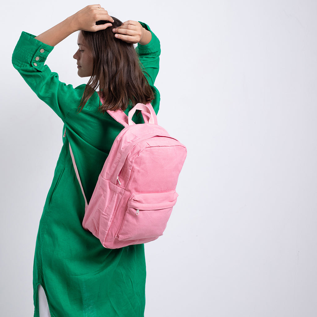 Canvas best sale backpack handbag