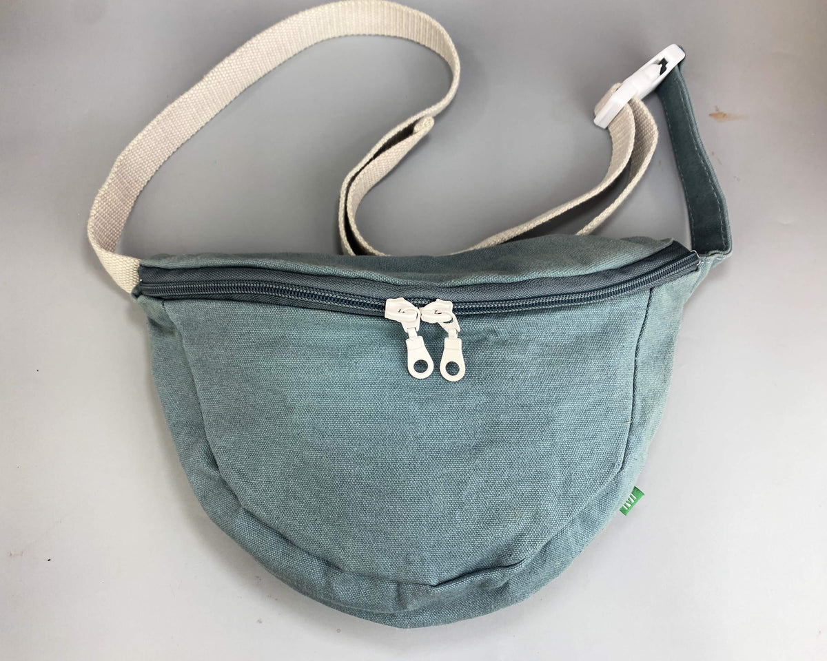 Canvas fanny pack best sale